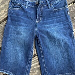 Silver Jeans Women's Deep Indigo Jean Shorts